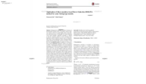 Application of direct meshless local Petrov–Galerkin (DMLPG) method for some Turing‑type models